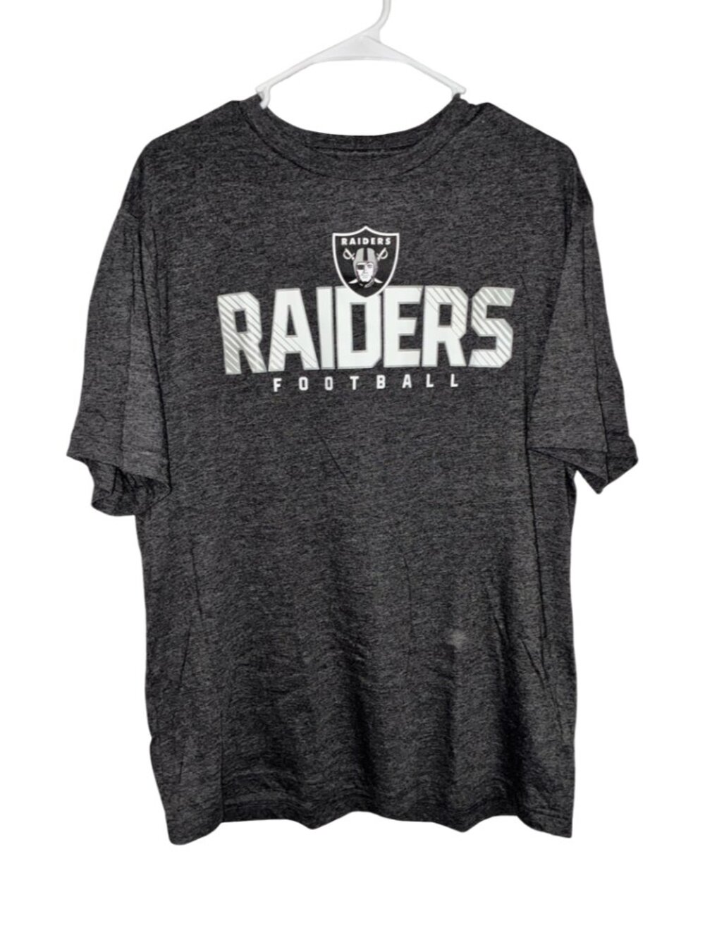 Sz.L*NFL Team Apparel*RAIDERS Gray T-Shirt